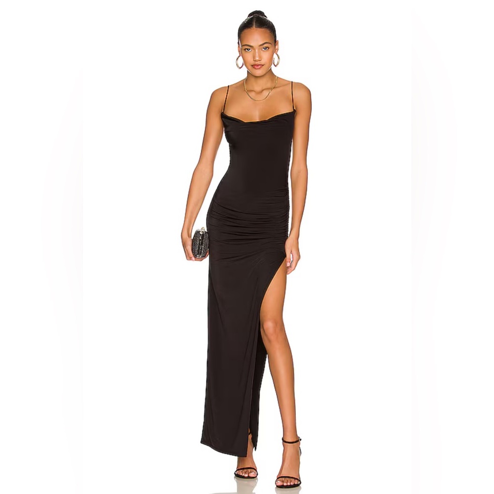 NWT. Lovers and Friends black gown. Perfect for summer wedding.